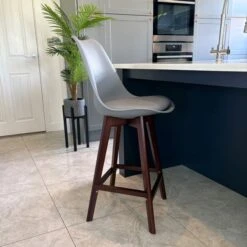 Fusion Living Soho Plastic Bar Stool -Furniture Sale Store 30960566