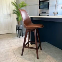 Fusion Living Soho Plastic Bar Stool -Furniture Sale Store 30960567