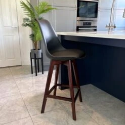 Fusion Living Soho Plastic Bar Stool