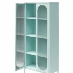 Luna Tall Fluted Sideboard, Glass -Furniture Sale Store 30963150 alt03
