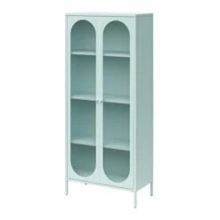 Luna Tall Fluted Sideboard, Glass -Furniture Sale Store 30963150 alt05