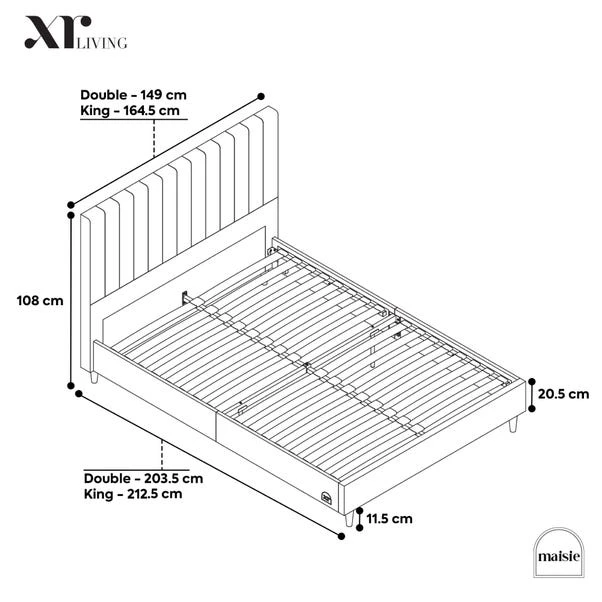 XR Living Maisie LED Bed Frame 8 XR Living Maisie LED Bed Frame - Image 8