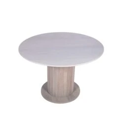 Indus Valley Cleo Round 4 Seater Dining Table -Furniture Sale Store 30982752 alt03