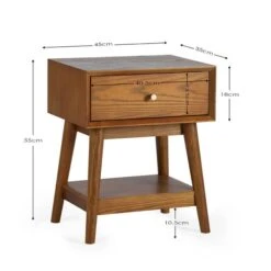 Lowry 1 Drawer Side Table -Furniture Sale Store 30983910 alt08