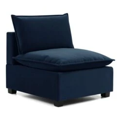 Moda Corner Modular Sofa, Navy Velvet 11 Moda Corner Modular Sofa, Navy Velvet -Furniture Sale Store 60217245 alt05